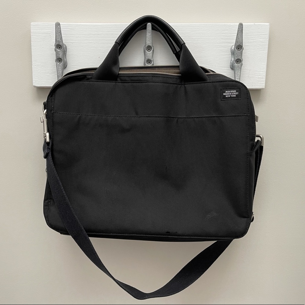 Jack Spade Slim Brief Briefcase Laptop Bag
